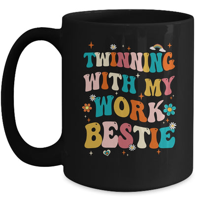 Twinning With My Work Bestie Best Friend Twin Spirit Week Mug | teecentury