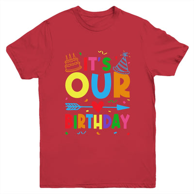 Twins Twin It's Our Birthday For Brothers Sister Boy Girl Youth Shirt | teecentury