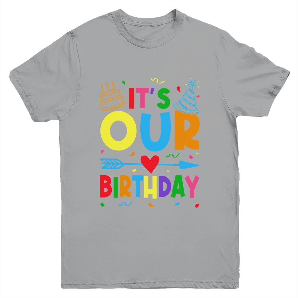Twins Twin It's Our Birthday For Brothers Sister Boy Girl Youth Shirt | teecentury