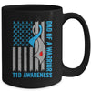 Type 1 Diabetes Awareness T1D Dad Of Warrior Type 1 Diabetic Mug | teecentury