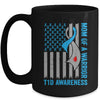 Type 1 Diabetes Awareness T1D Mom Of Warrior Type 1 Diabetic Mug | teecentury