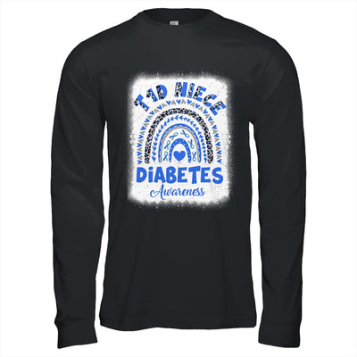 Type 1 Diabetes T1D Niece Diabetes Awareness Rainbow Shirt & Hoodie | teecentury