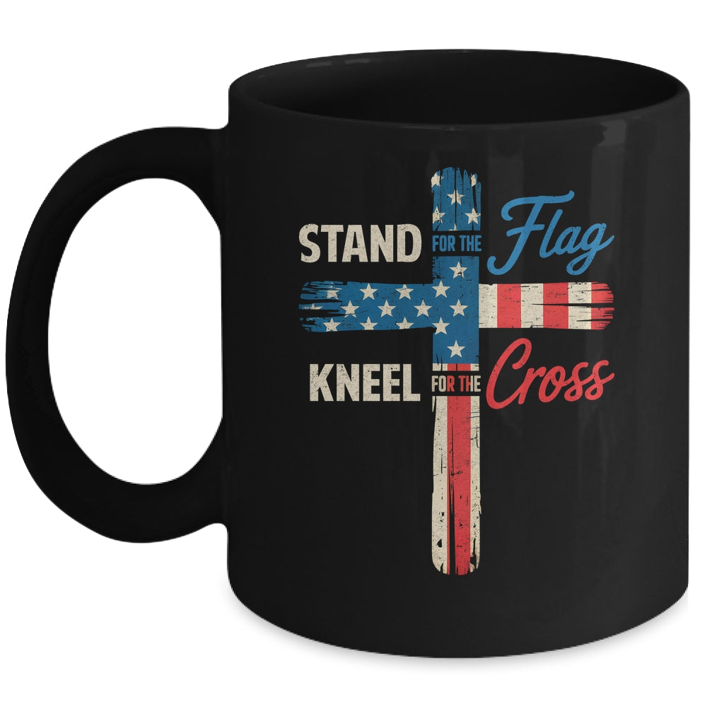 USA Flag Religious 4th Of July Christian Stand For The Flag Mug | teecentury