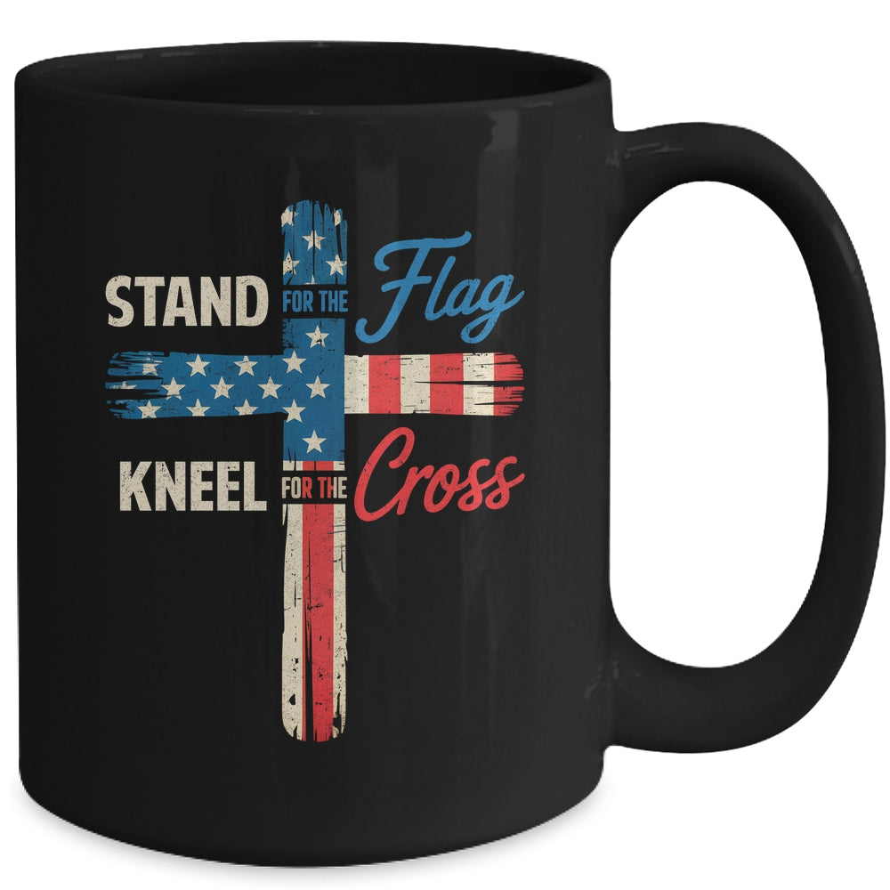 USA Flag Religious 4th Of July Christian Stand For The Flag Mug | teecentury