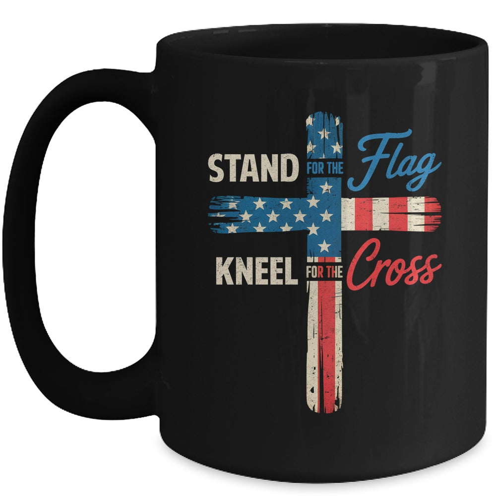 USA Flag Religious 4th Of July Christian Stand For The Flag Mug | teecentury