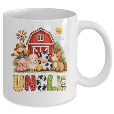 Uncle Farm Cow 1St Birthday Girl Boy Matching Family Mug | teecentury