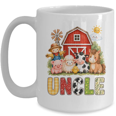 Uncle Farm Cow 1St Birthday Girl Boy Matching Family Mug | teecentury