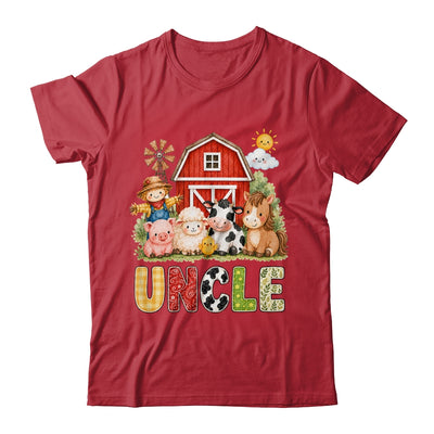 Uncle Farm Cow 1St Birthday Girl Boy Matching Family Shirt & Hoodie | teecentury