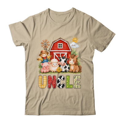 Uncle Farm Cow 1St Birthday Girl Boy Matching Family Shirt & Hoodie | teecentury