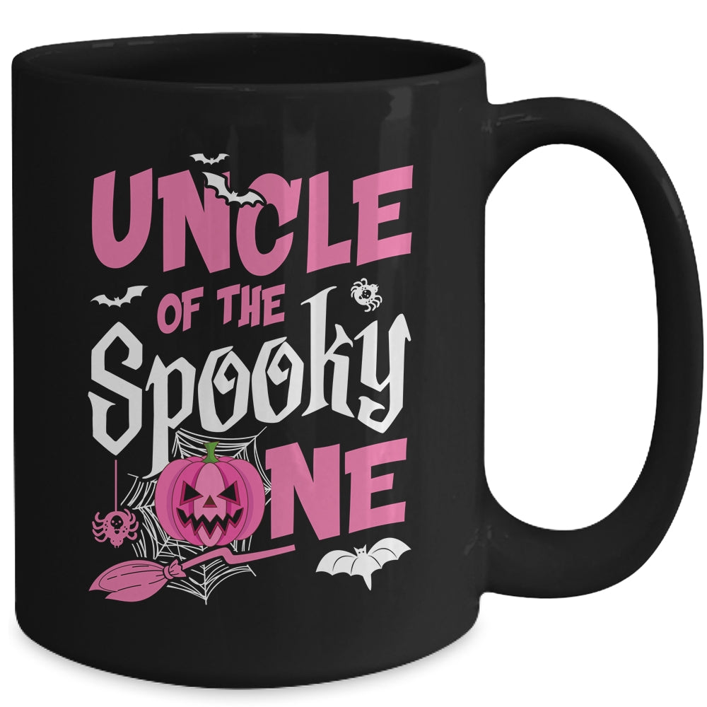 Uncle Halloween 1st Birthday Girl Matching Family Spooky One Mug | teecentury