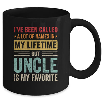 Uncle Is My Favorite Name Funny Father's Day Uncle Mug | teecentury