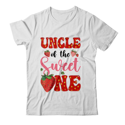 Uncle Of Sweet One Strawberry Frist 1st Birthday Girl Shirt & Hoodie | teecentury
