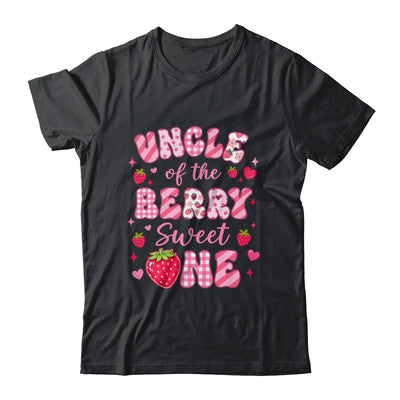 Uncle Of The Berry Sweet One Strawberry First Birthday Shirt & Hoodie | teecentury