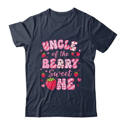 Uncle Of The Berry Sweet One Strawberry First Birthday Shirt & Hoodie | teecentury