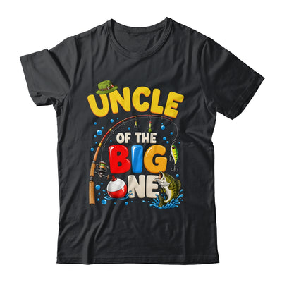 Uncle Of The Big One Fishing Birthday Boy Family Party Shirt & Hoodie | teecentury