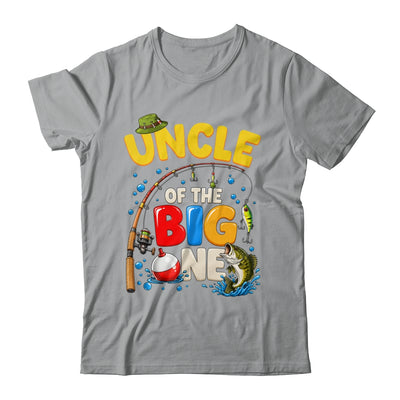Uncle Of The Big One Fishing Birthday Boy Family Party Shirt & Hoodie | teecentury