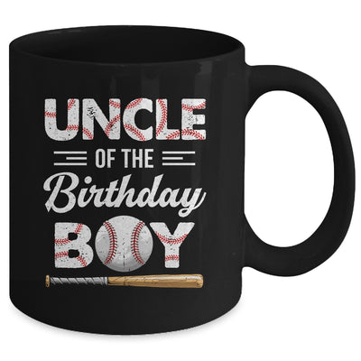 Uncle Of The Birthday Boy Baseball Matching Family Party Mug | teecentury