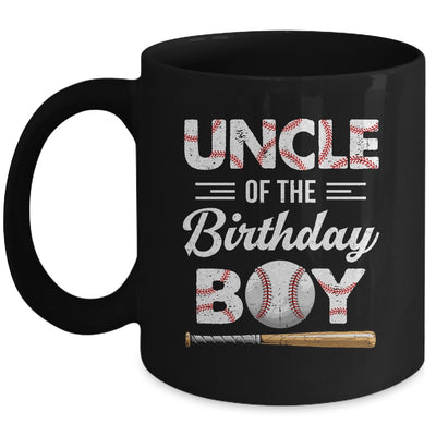 Uncle Of The Birthday Boy Baseball Matching Family Party Mug | teecentury