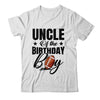 Uncle Of The Birthday Boy Football 1st Birthday Party Shirt & Hoodie | teecentury