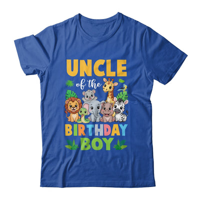 Uncle Of The Birthday Boy Kids Safari Jungle Animal Shirt & Hoodie | teecentury