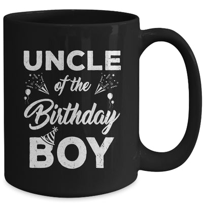 Uncle Of The Birthday Boy Matching Family Party Birthday Mug | teecentury