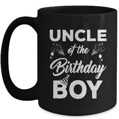 Uncle Of The Birthday Boy Matching Family Party Birthday Mug | teecentury