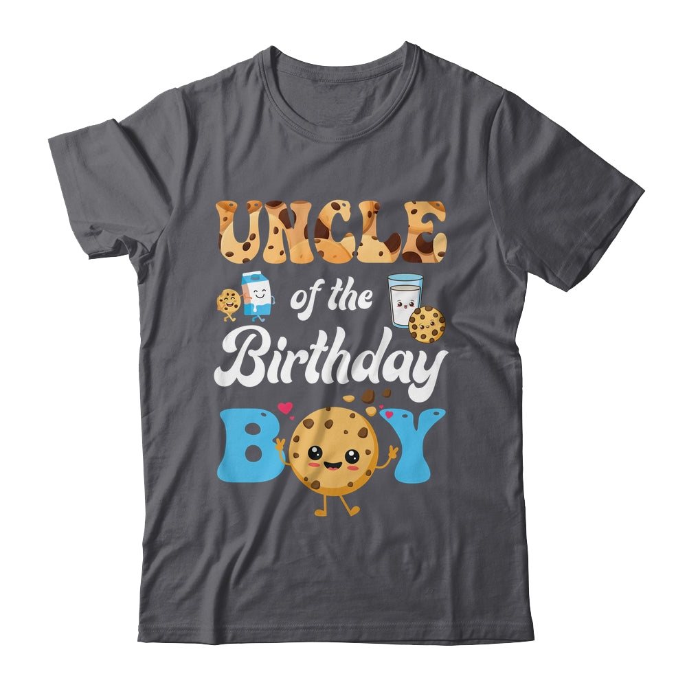 Uncle Of The Birthday Boy Milk And Cookies 1st Birthday Shirt & Hoodie | teecentury