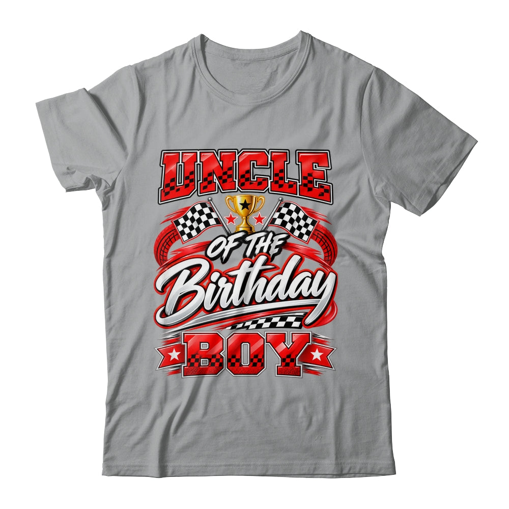 Uncle Of The Birthday Boy Race Car Family Pit Crew Shirt & Hoodie | teecentury
