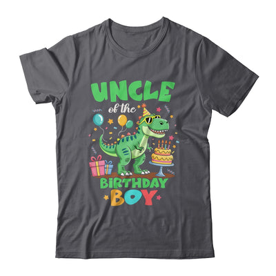 Uncle Of The Birthday Boy T Rex Dinosaur Family Party Shirt & Hoodie | teecentury