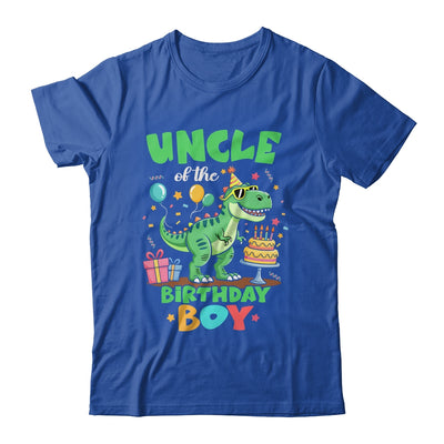 Uncle Of The Birthday Boy T Rex Dinosaur Family Party Shirt & Hoodie | teecentury