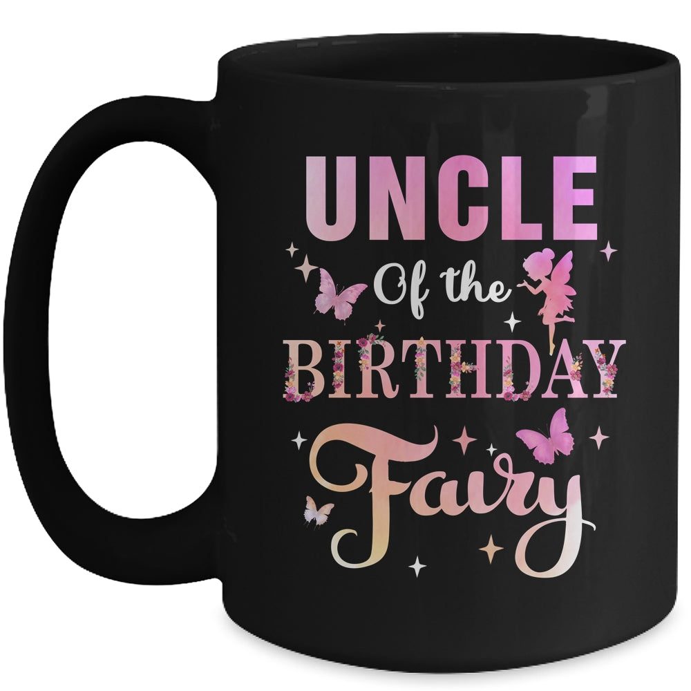 Uncle Of The Birthday Fairy Princess Girl Party Decoration Mug | teecentury