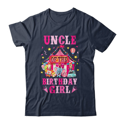 Uncle Of The Birthday Girl Circus Carnival Family Party Shirt & Hoodie | teecentury