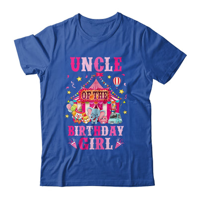 Uncle Of The Birthday Girl Circus Carnival Family Party Shirt & Hoodie | teecentury