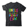 Uncle Of The Birthday Girl Glows Retro 80's Party Family Shirt & Hoodie | teecentury