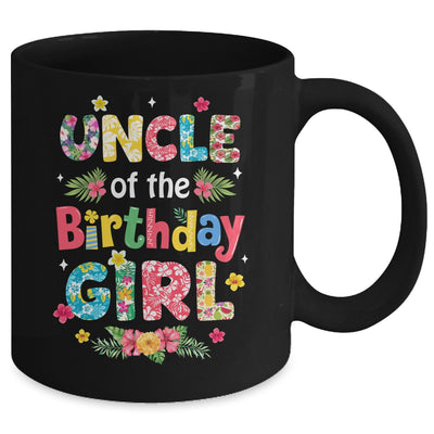Uncle Of The Birthday Girl Hawaii Family Party Decor Mug | teecentury
