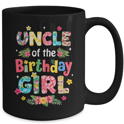 Uncle Of The Birthday Girl Hawaii Family Party Decor Mug | teecentury