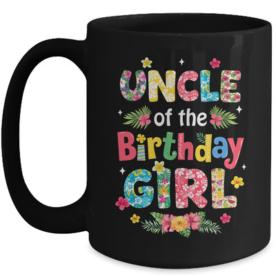 Uncle Of The Birthday Girl Hawaii Family Party Decor Mug | teecentury
