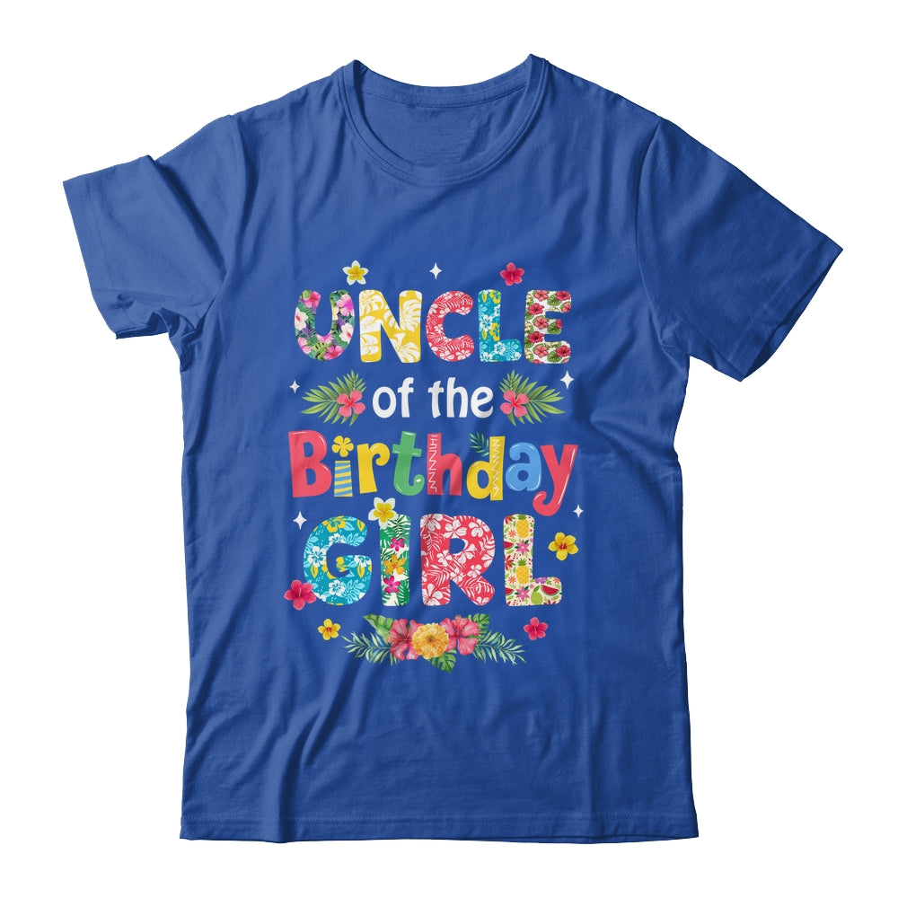 Uncle Of The Birthday Girl Hawaii Family Party Decor Shirt & Hoodie | teecentury
