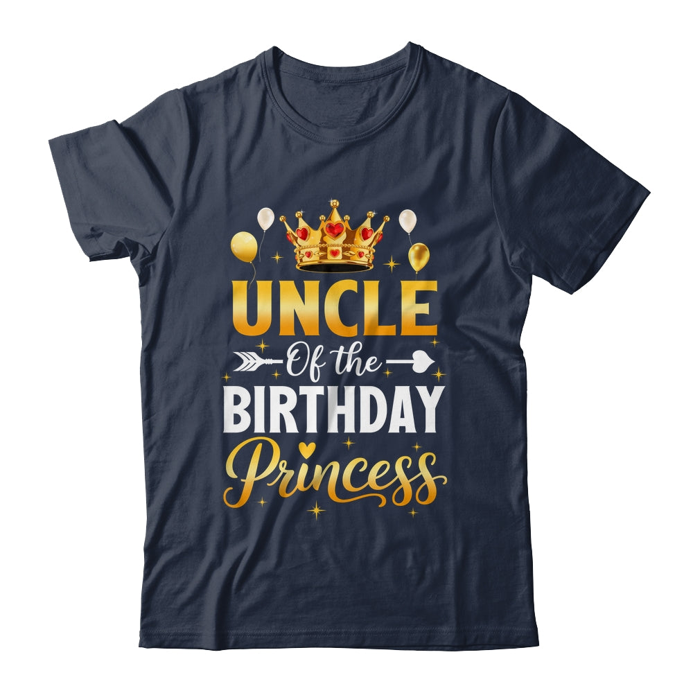 Uncle Of The Birthday Princess Birthday Girl Family Kid Shirt & Hoodie | teecentury