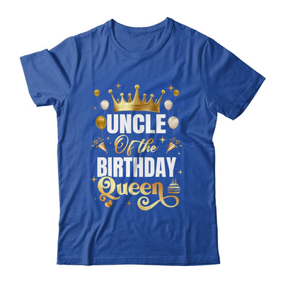 Uncle Of The Birthday Queen Funny Matching Birthday Party Shirt & Hoodie | teecentury