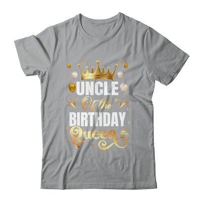 Uncle Of The Birthday Queen Funny Matching Birthday Party Shirt & Hoodie | teecentury