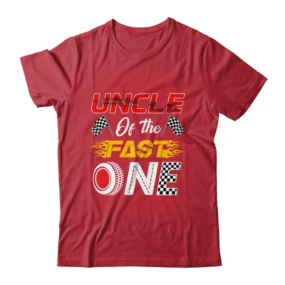 Uncle Of The Fast One 1st Birthday Race Car Family Shirt & Hoodie | teecentury