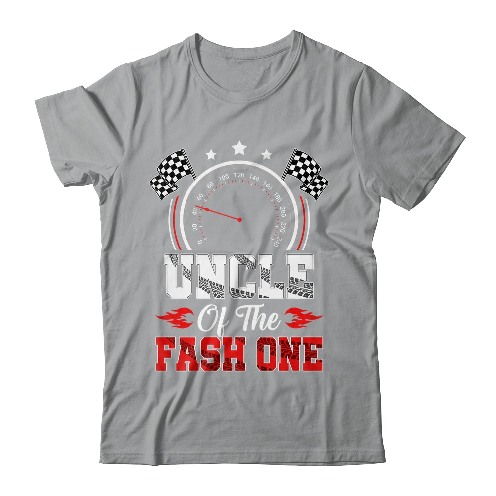 Uncle Of The Fast One 1st Birthday Racing Car Family Shirt & Hoodie | teecentury
