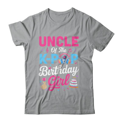 Uncle Of The K-Pop Birthday Girl Korean Music Family Shirt & Hoodie | teecentury