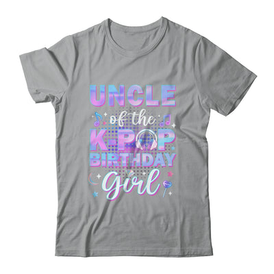 Uncle Of The K-Pop Birthday Girl Matching Family Music Shirt & Hoodie | teecentury