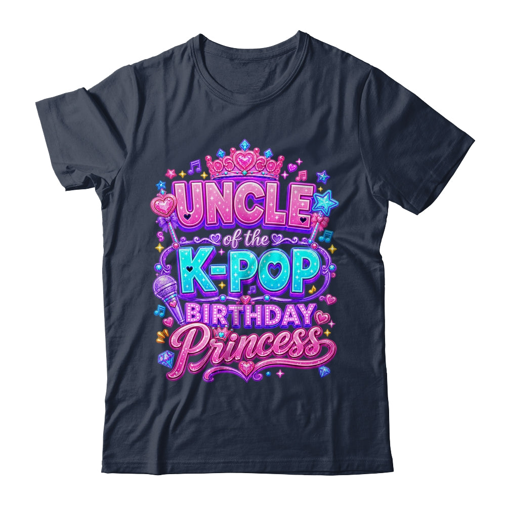 Uncle Of The K-Pop Birthday Princess Korean Music Lovers Shirt & Hoodie | teecentury