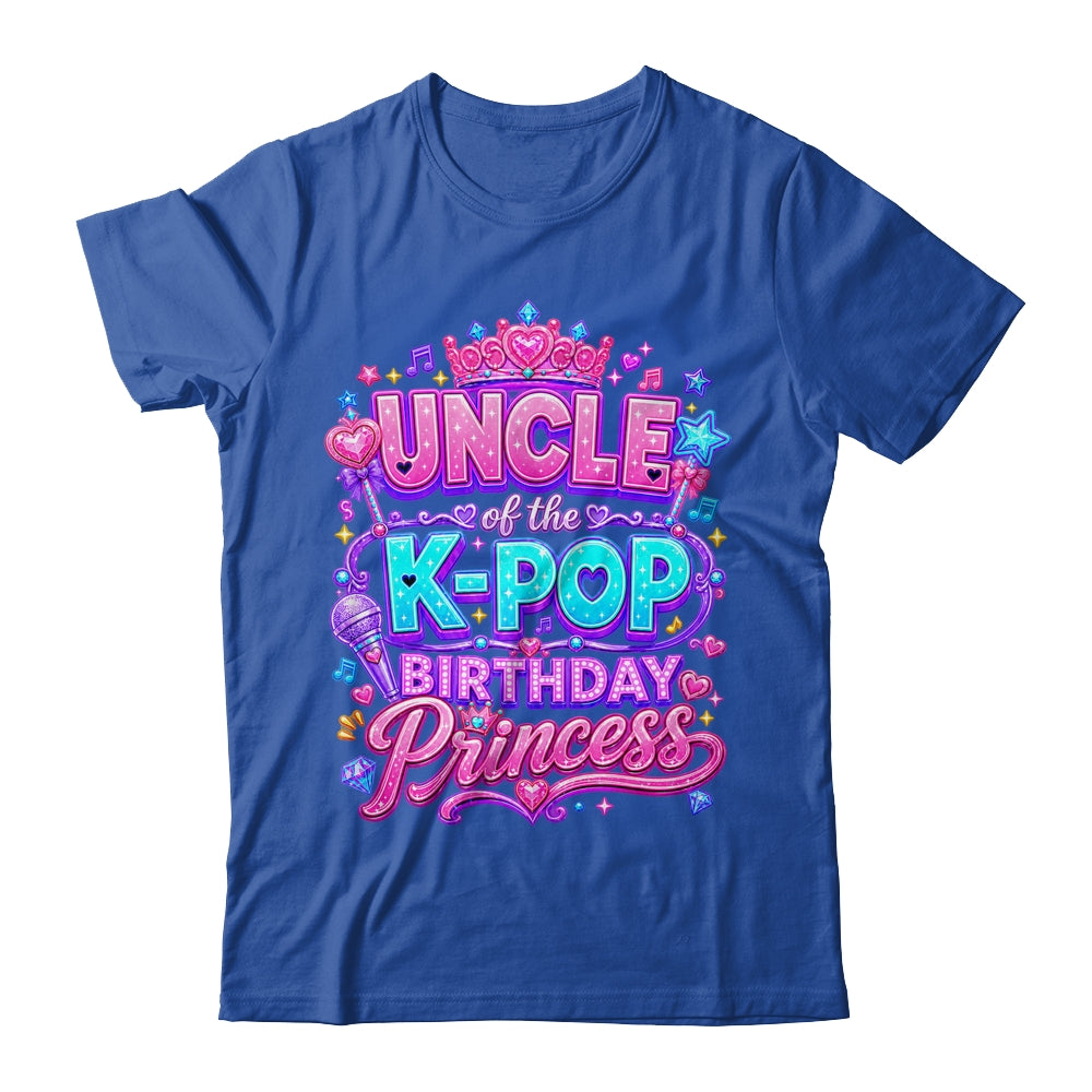 Uncle Of The K-Pop Birthday Princess Korean Music Lovers Shirt & Hoodie | teecentury
