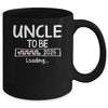 Uncle To Be 2025 Loading Promoted To Uncle Est 2025 Mug | teecentury