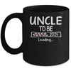 Uncle To Be 2025 Loading Promoted To Uncle Est 2025 Mug | teecentury