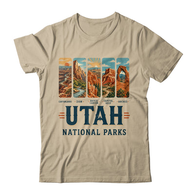 Utah National Parks Arches Bryce Canyon Zion Capitol Reef Shirt & Tank Top | teecentury